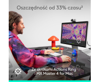 LOGITECH MX Master 4 for Mac Space Black 910-007577 - 1365785 - zdjęcie 3